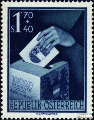Produktbild von Briefmarken Österreich 1950 Mi 954 postfrisch Kärnten