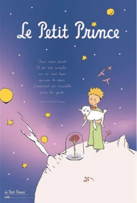 Obrázek produktu pro Le petit Prince - Malý princ - plakátový tisk - velikost 61x91,5 cm