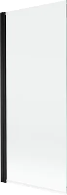 Produktbild von Mexen Mist Duschwand 1-flügelig 80 x 150 cm, transparent, schwarz - 8A9-080-001-70-00