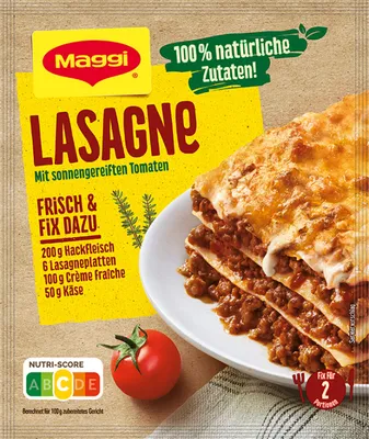 Produktbild von Maggi Fix Lasagne 30g