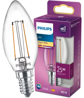 Immagine prodotto di Philips LED Candela Classic 2W bianco caldo E14 8718699777531