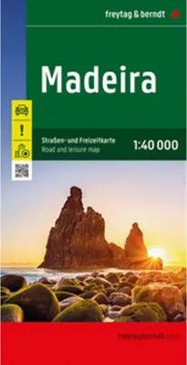 Image de Madère, carte routière et de loisirs 1:40.000, freytag & berndt