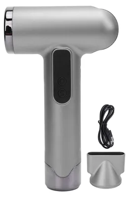 Immagine prodotto di Asciugacapelli senza fili, 100.000 giri/min, 15.000 mAh, ricaricabile tramite USB, potente getto di asciugatura rapida da 200 W con beccuccio per la casa, i viaggi, Si