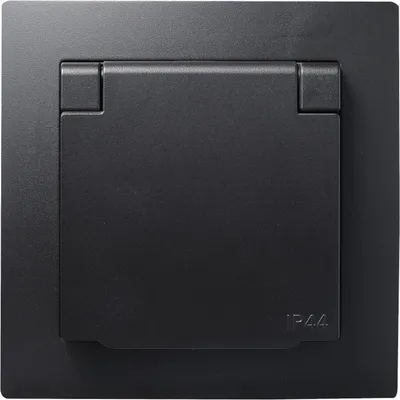 Obrázek produktu pro Zásuvka s uzemňovacím kontaktem McPower Flair 250V/16A se zapuštěnou zástrčkou IP44
