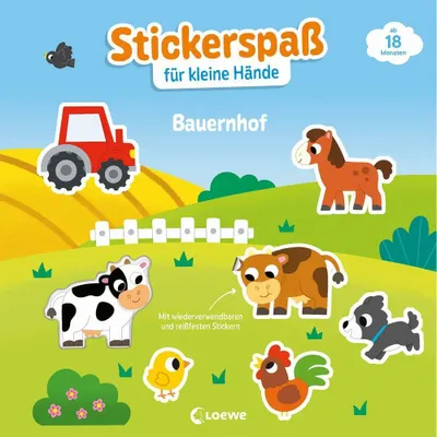 Obrázok produktu pre Stickerspaß für kleine Hände - Bauernhof