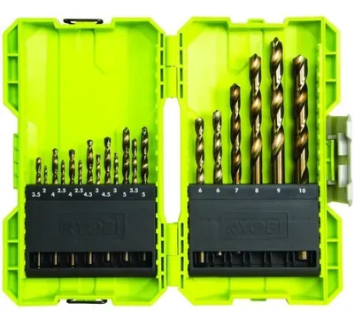 Produktbild von Ryobi RAK19HSS2 Kit 19 HSS-Bohrschrauber-Bits für Metall