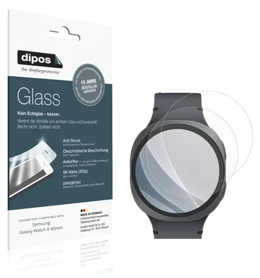 Immagine prodotto di 2x Pellicola Protettiva per Samsung Galaxy Watch 8 40mm Protezione opaco Vetro Flessibile 9H dipos