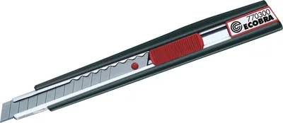 Produktbild von Cutter Klinge 9mm Metallführung Packung mit 10 Stück