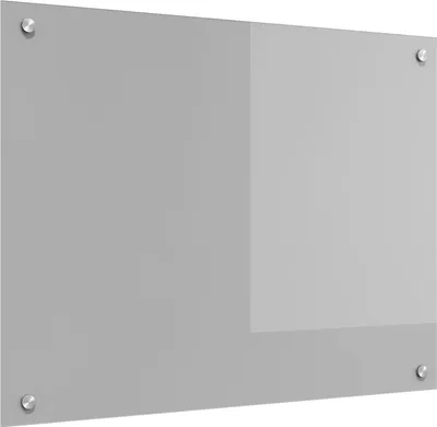 Obrázok produktu pre Kuchynský obklad Svetlosivá 80 x 60 cm tvrdené sklo