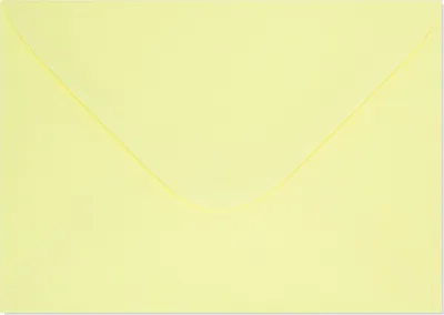 Image de Enveloppes jaunes pastel C6 100g/m2 10 pcs No22