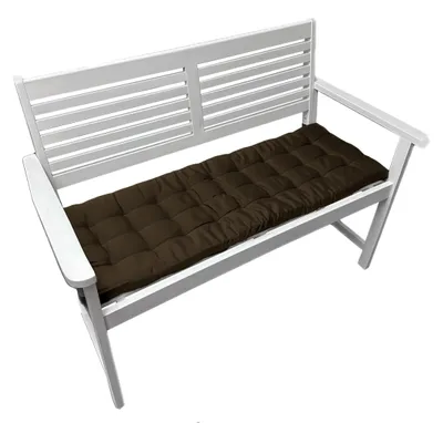 Imagen del producto de Omgoods - Cojín para banco, apto para interior y exterior, 140 x 40 cm