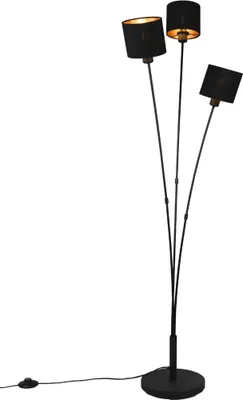 Zdjęcie produktu dla Lampa stojąca podłogowa TOMMY czarny RL R46333979