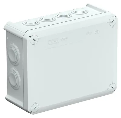 Obrázek produktu pro Krabice odbočná OBO IP66 T160 190x150x77mm světle šedá