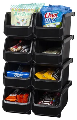 Obrázok produktu pre Elzusha – Plastové úložné boxy – Súprava 8 skladacích boxov na usporiadanie