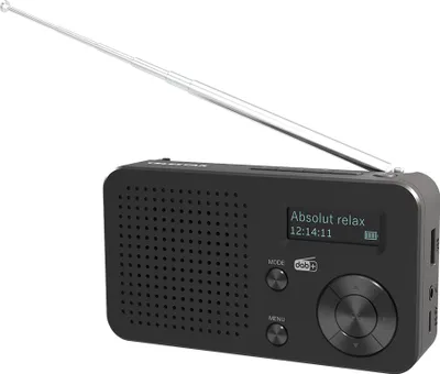 Produktbild von TELESTAR TOP 100 Portables DAB+ UKW Radio Digitalradio Empfangsteil mit Akku