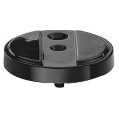 Obrázok produktu pre Základňa hliníková čierna D.75mm H.10mm f.Art.3316 002 015/3316 002 016 FSB