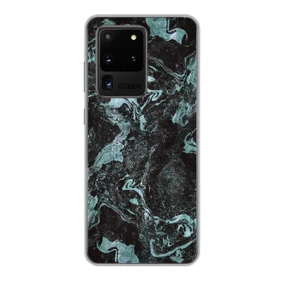 Produktbild von MuchoWow® Handyhülle Schutzhülle Hülle für Samsung Galaxy S20 Ultra Marmor - Naturstein - Luxus Silikon Softcase Handy Hülle - Karteninhaber