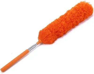 Obrázek produktu pro Malý oranžový vysavač s hubicí ve tvaru kuřete, ideální pro vysávání rohů a domácí práce