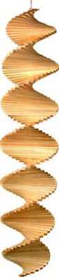 Produktbild von Windspiel Spirale aus Holz, Grösse:ca. 40 cm