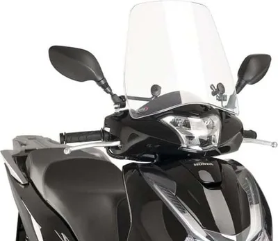 Produktbild von PUIG 9385W Rollerscheibe Urban passend fuer HONDA SH 125i 4T E4 Transparent
