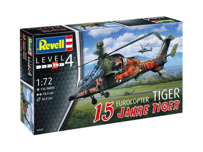 Zdjęcie produktu dla Revell Eurocopter Tiger 15 Years Tiger 1:72