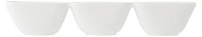 Produktbild von H&H Vorspeisenschale aus Porzellan, 27x9 cm, weiß