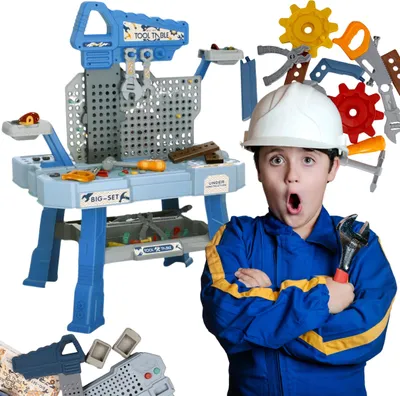 Produktbild von Werkzeugbank, Kinderwerkbank DIY-Set 3+ Mega Creative