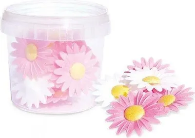 Produktbild von Waffel papier - 18 Gänseblümchen