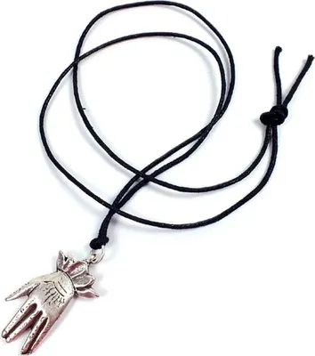 Produktbild von Minott Kette aus Baumwolle zum verknoten mit Hand Anhänger 21509