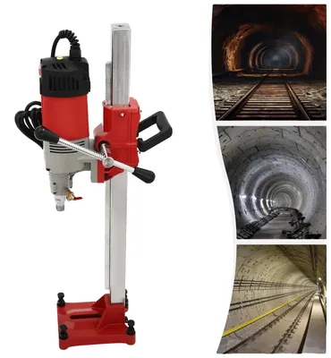 Immagine prodotto di Trapanatrice a carotaggio, 2300 W, 220 V, 740 giri/min, diametro di foratura: 0-165 mm, profondità massima di foratura: 80 cm