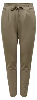 Productafbeelding van ALLEEN Damen Onlpoptrash Life Easy Col Pant PNT Noos, regular fit broek met koord