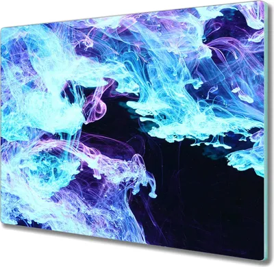 Produktbild von Coloray Hackbrett Kochplattenabdeckung Herdabdeckplatte 60x52 cm Schneidebrett Küchenbrett - heller Rauch