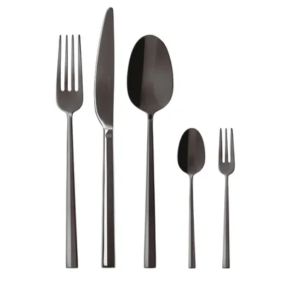 Produktbild von Sambonet Besteck 60tlg. Vh. Edelstahl/PVD 2Black 52762KN2