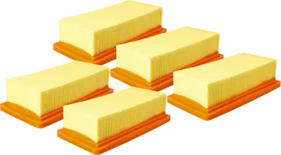 Produktbild von vhbw 5x Flachfaltenfilter kompatibel mit Kärcher AD 4 Premium Staubsauger