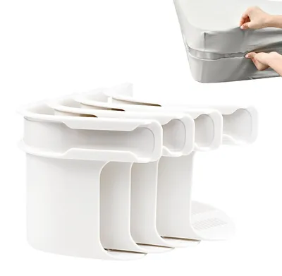 Productafbeelding van Bedlakenspanners met Vergrendelstrips, 4 Stuks