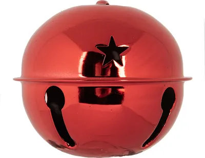 Immagine prodotto di Campana natalizia Clayre & Eef Ø 14x12 cm in metallo rosso