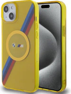 Produktbild von BMW iPhone 15 Plus Back cover case - Yellow