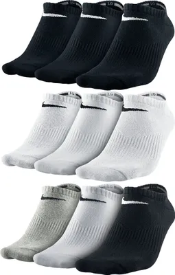 Produktbild von Nike Lightweight No Show 3er Pack Sneakersocken Socken verschiedene Farben, Größe:XL, Farbe:weiß