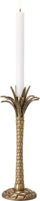 Casa Padrino Luxus Kerzenhalter Palm Desert Vintage Messingfarben