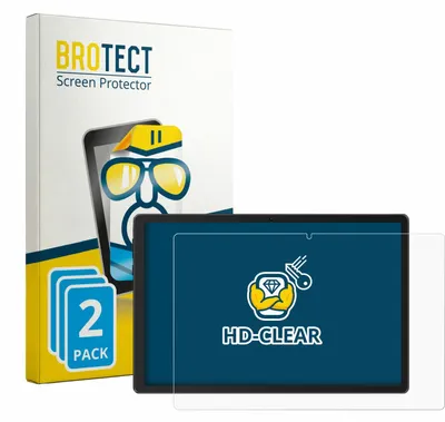 Produktbild von 2x Für Gleeso Tablet 10.1" Schutzfolie BROTECT Displayschutz Display Schutz Folie Klar Transparent