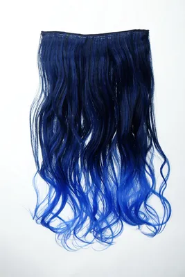 Produktbild von WIG ME UP 5 Clip-In Extension lockig Ombre Blau YZF-3180P-1BTTTF2517