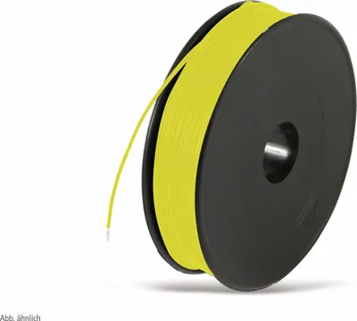 Produktbild von RAUTRONIC Litze, 1x0,25, 100m Spule, gelb, LIYV