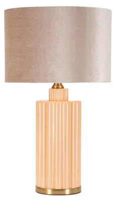 Zdjęcie produktu dla o Ferretti lampa stołowa Perly Ø 40,5x69,5cm szkło złote E27 40W
