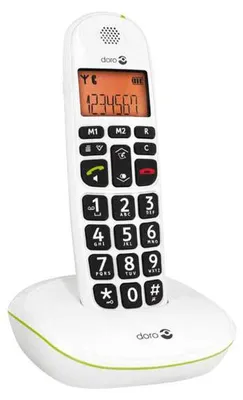 Immagine prodotto di doro PhoneEasy 100w weiss schnurl. DECT/Großtasten (380099)