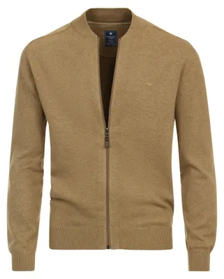 Produktbild von Redmond - Regular Fit - Herren Strickjacke in verschiedenen Farben (Art.Nr.: 685), Größe:3XL, Farbe:Beige (304)