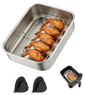 Obrázok produktu pre RVS doska do fritézy, 20 x 15,3 x 5 cm, univerzálna veľkosť