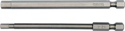 Zdjęcie produktu dla Yato YT-0495, 2 szt., Hex (metryczny), Stal, 100 mm, 25,4 / 4 mm (1 / 4")