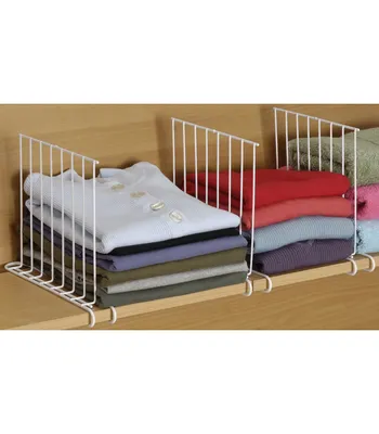 Produktbild von Weiße Trenner für Schrank - 3-Los