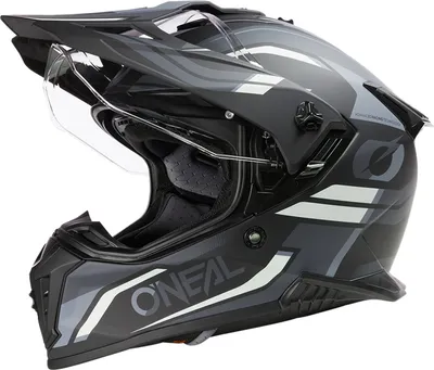 Zdjęcie produktu dla Kask pełnotwarzowy Oneal A-srs Spike Grey S Grey S