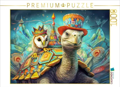 Produktbild von CALVENDO Puzzle Zirkusfantasien | 1000 Teile Lege-Größe 64x48cm Foto-Puzzle für glückliche Stunden